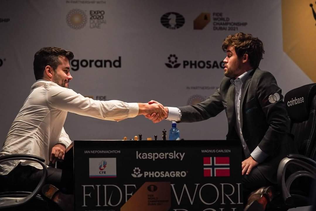 Magnus Carlsen Retains Title,  Becomes 5-time World Champion As Nepo Blunders Yet Again