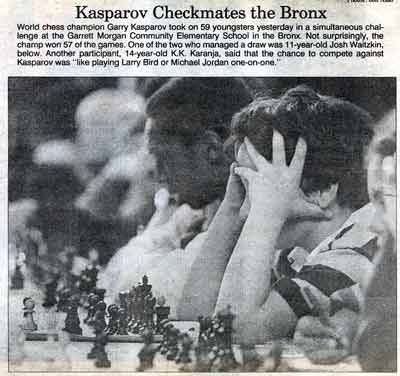kasparov checkmate pressclip