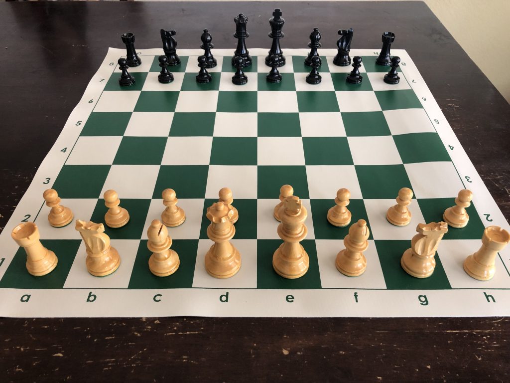 How to set up a chessboard