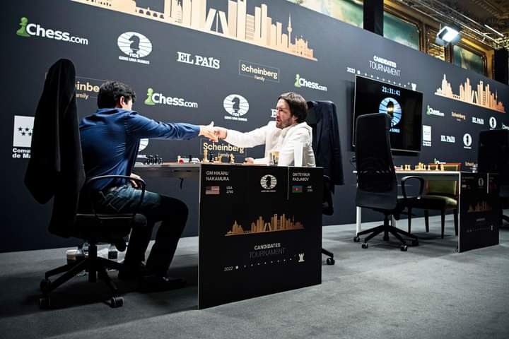 Hikaru Nakamura Forces A Win In Round 2 Of The FIDE Candidates Tournament 2022