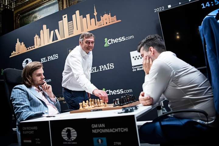 Round 7 of the FIDE Candidates Tournament 2022